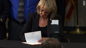 The new law comes less than a month after Arizona Gov. Jan Brewer signed a controversial immigration law.