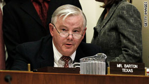 Rep. Joe Barton, R-Texas, raised eyebrows last week with his defense of BP at a congressional hearing.