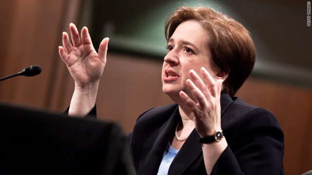 Elena kagan outlet senate vote