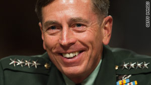 Gen. David Petraeus is Obama's third commander in Afghanistan in just over a year.