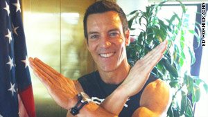 Tony Horton is the brains behind the popular workout regimine called P90x.