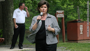 Ex-Georgia Secretary of State Karen Handel leads the pack in a close race for the GOP gubernatorial nomination.