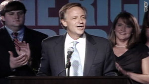 Knoxville Mayor Bill Haslam claims victory in Tennessee's GOP primary for governor on Thursday night.