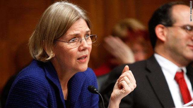 Elizabeth Warren would report directly to President Obama and Treasury Secretary Tim Geithner, sources tell CNN.