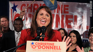 Christine O'Donnell says she can win the Delaware Senate seat without the backing of the GOP establishment.'