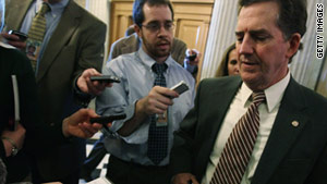 Republican Sen. Jim DeMint of South Carolina has said he might ask that the bill be read aloud.