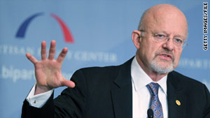 James R. Clapper Jr., the U.S. director of national intelligence, was late in hearing about terror-related arrests in the UK.