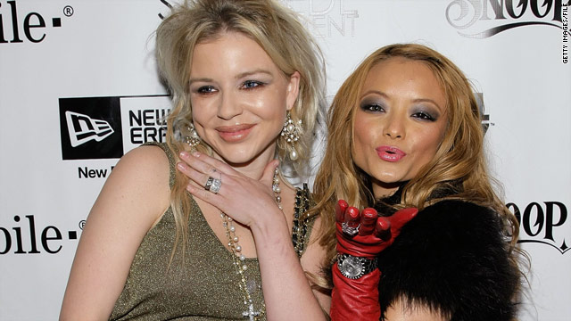 Casey Johnson, left, made headlines when she became engaged to Tila Tequila.