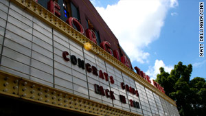 The Georgia Theatre's signature marquee out front has displayed names such as The Ramones and B.B. King.