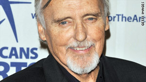 Dennis Hopper's divorce case is pending. He and his wife separated in January.