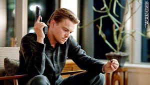 Leonardo DiCaprio plays an "excavator" fighting demons of his own in "Inception."