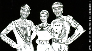 Original "Tron" cast members Jeff Bridges, Cindy Morgan and Bruce Boxleitner behind the scenes. Said Morgan, "The fans kept it alive. It's their movie."