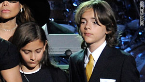 Paris Katherine Jackson and Prince Michael Jackson will pay tribute to their late father's at Sunday's Grammys.