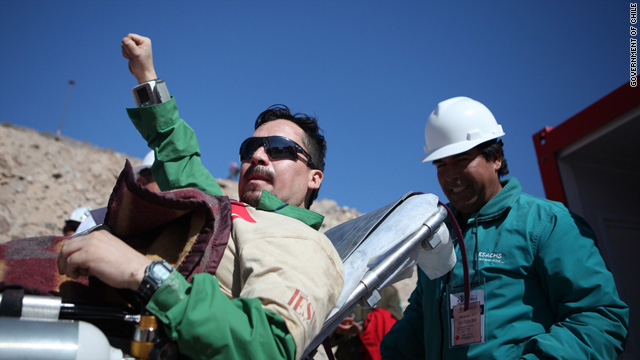 Chilean miner Edison Pena was nicknamed "The Runner," because he jogged to Elvis Presley's music while trapped underground.