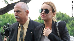 Actress Lindsay Lohan is scheduled to finish court-ordered substance abuse rehab next week.