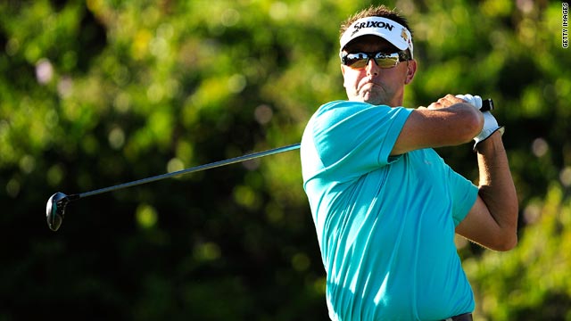 Robert Allenby was one of six players to card 65 in blustery conditions in Honolulu.