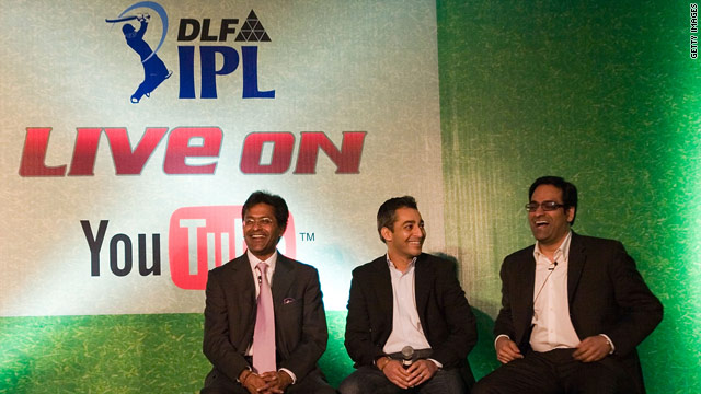 Indian Premier League organizers confirm the completing of a unique deal with Google India.