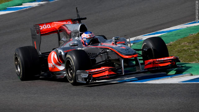 Jenson Button has joined fellow world champion and compatriot Lewis Hamilton at British team McLaren.