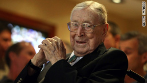 John Wooden coached UCLA's basketball team for 27 years.
