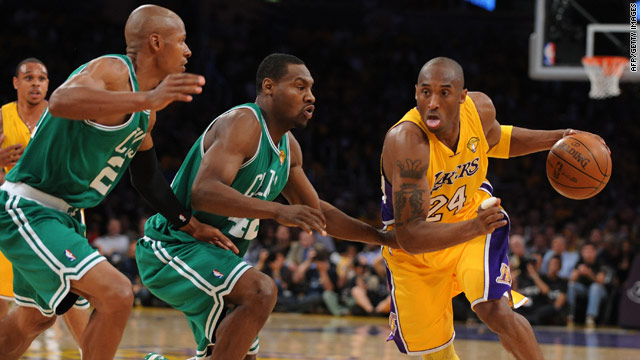 LAKERS VS CELTICS 🏀 2010 NBA FINALS GAME 7 ⛹🏾‍♂️ #kobe