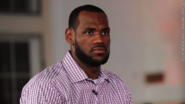 Comments about LeBron James drew a $100,000 fine for Cleveland Cavaliers owner Dan Gilbert.