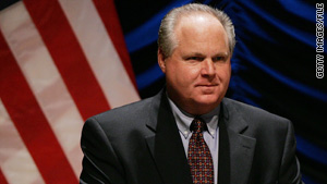 Rush Limbaugh left ESPN in 2003 over comments he made during a discussion about NFL quarterback Donovan McNabb.