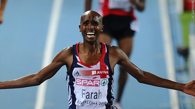 An emotional Mo Farah adds the European 5,000m title to the 10,000 gold he won earlier in the week.