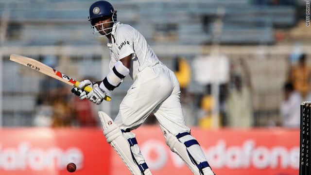 The nephew of former India Test batsman Wasim Jaffer, pictured here, fell three runs short of Brian Lara's world record.