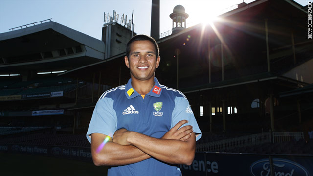 Usman Khawaja will become the first Muslim to play cricket for Australia.