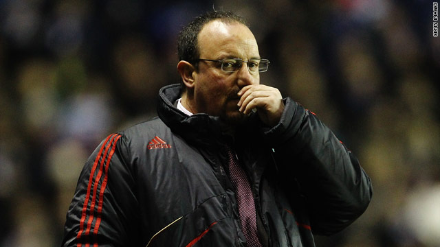 Liverpool manager Rafael Benitez was left to rue another frustrating performance from his team.