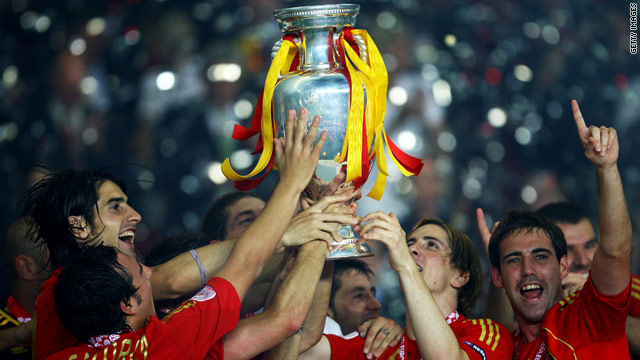 Spain's players will be seeking to repeat their success of 2008, when they defeated Germany in the final.