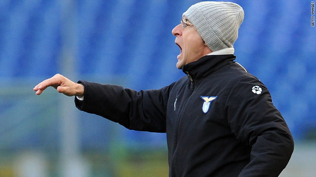 Davide Ballardini was sacked as Lazio coach after just four wins with the Italian Serie A strugglers.