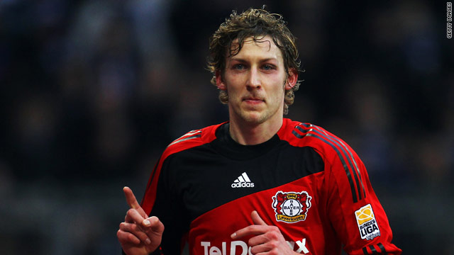 Stefan Kie§ling of the Bayer Leverkusen celebrates after scoring a News  Photo - Getty Images