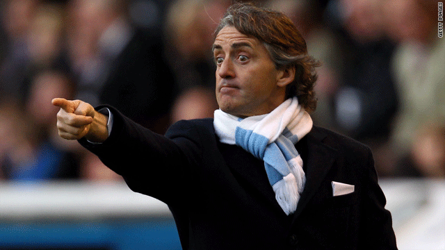 Mancini is on course to secure Manchester City's first appearance in the Champions League.