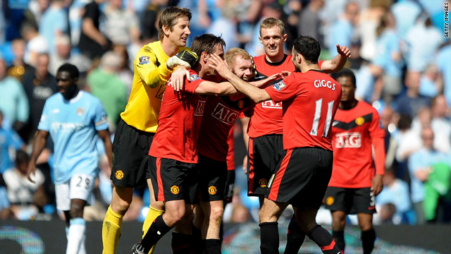 Manchester United are chasing a fourth successive Premier League title.