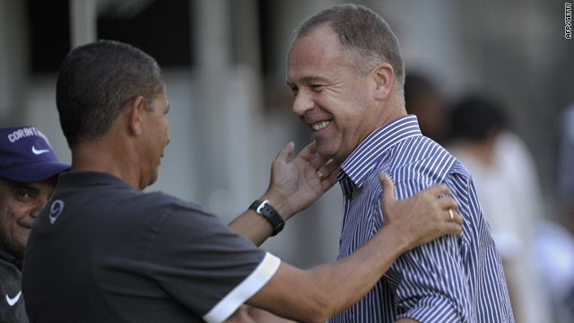 Corinthians coach Mano Menezes is to take charge of the Brazil national team.