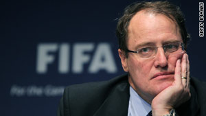 "Today is a sad day for football and for FIFA," Claudio Sulser, chairman of FIFA's ethics committee, said Wednesday.