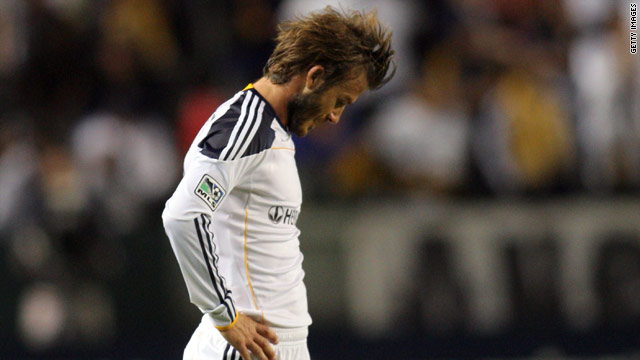 David Beckham's current contract with the Los Angeles Galaxy expires in 2011