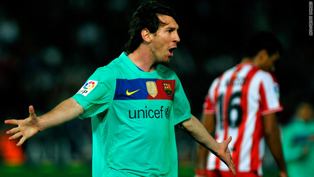 Lionel Messi signed 2010/11 Barcelona shirt