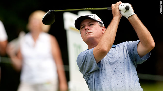 Paul Goydos became the oldest player to break the 60-stroke barrier in the opening round of the John Deere Classic.