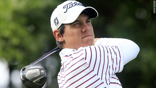 Matteo Massanero carded seven birdies as he took the lead at the European Masters.