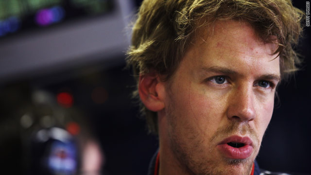 Sebastian Vettel took his Red Bull to the fastest time in Friday's second practice session on Montreal.