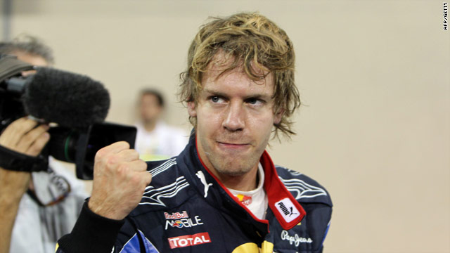 Pole specialist Sebastian Vettel repeated the trick in Abu Dhabi.  