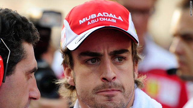 Fernando Alonso (right) missed out on the third world championship of his career on Sunday.