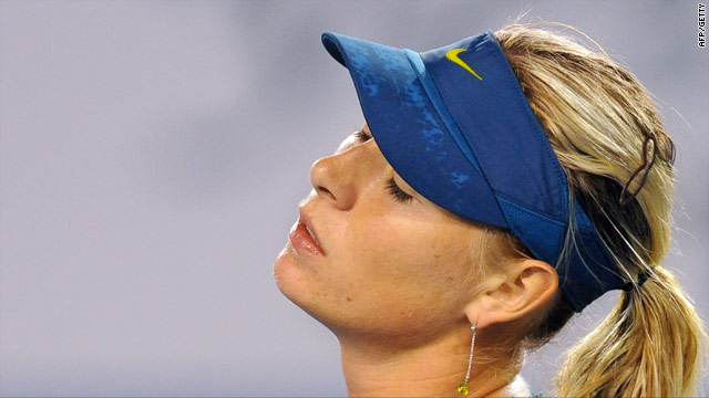 Sharapova has struggled to regain her former top ranking after injury.