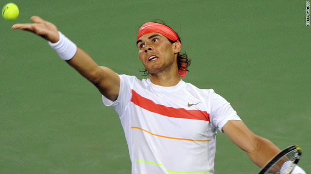 Rafael Nadal beat Tomas Berdych 6-4 7-6 to book his semifinal place at the Masters 1000 tournament at Indian Wells in California.