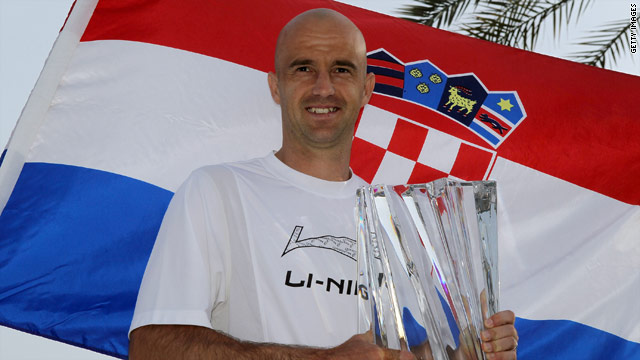 Ljubicic was getting his hands on a Masters 1000 trophy for the first time.