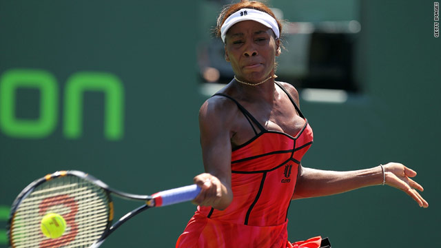Venus Williams breezed past Marion Bartoli to book her place in the final of the Sony Ericsson Open