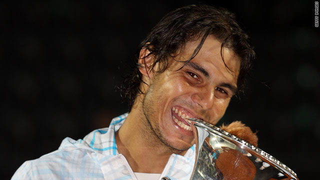 Nadal was getting his hands on a Masters title for the 17th time with his Rome win.