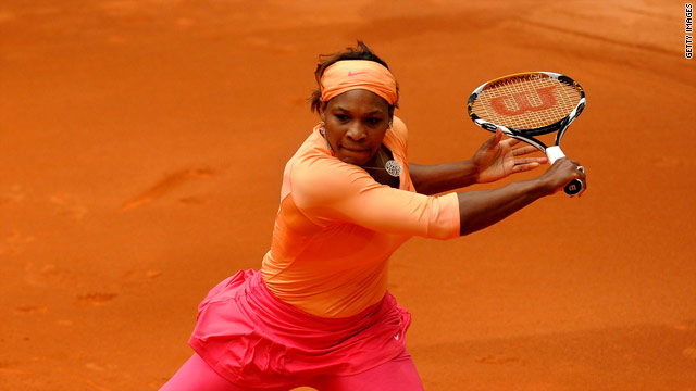 Serena slumped to a three-set defeat on the clay at the Caja Magica in Madrid.